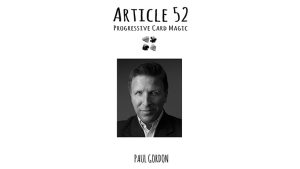 Article 52 by Paul Gordon - Book