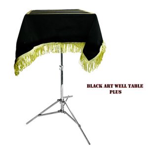 Black Art Table (moving well) - Trick
