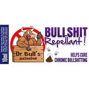 Dr Bull's Patented Bullshit Repellent by David Bonsall and PropDog - Trick