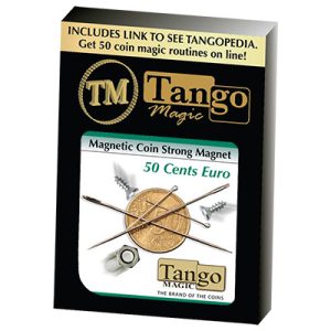 Magnetic Coin Strong Magnet 50 cents Euro (E0019) by Tango