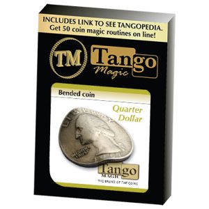 Bended Coin (Quarter Dollar)(D0097) by Tango