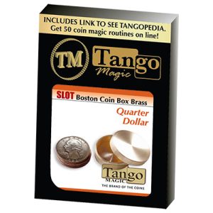 Slot Boston Box Brass Quarter by Tango -Trick (B0022)