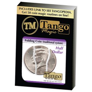 Folding Coin Half Dollar (D0020) by Tango Magic