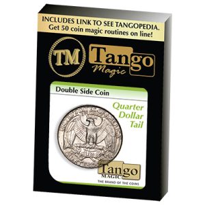Double Side Quarter (Tails)(D0036) by Tango Magic