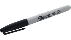 (Ungimmicked) Fine-Tip Sharpie (Black) box of 12 by Murphy's Magic Supplies