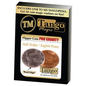 Flipper Coin PRO Gravity Half Dollar/English Penny - Tango (D0101)