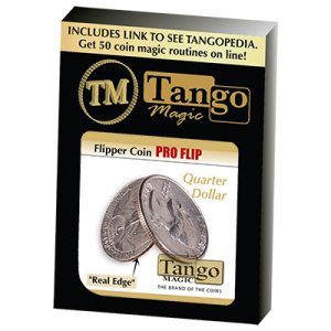 Flipper coin Pro Flip Quarter dollar (D0105) by Tango