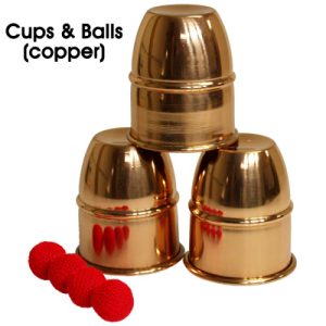Cups & Balls (Copper) by Premium Magic