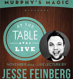 At the Table Live Lecture - Jesse Feinberg 11/5/2014 - video DOWNLOAD