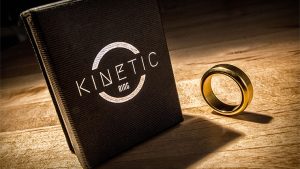 Kinetic PK Ring (Gold) Beveled size 9 by Jim Trainer