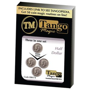 Three in One (Half Dollar) Set (D0173) by Tango