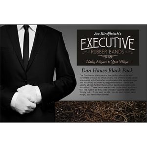 Joe Rindfleisch's Executive Rubber Bands (Dan Hauss - Black Pack) by Joe Rindfleisch