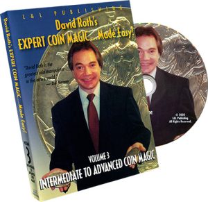 David Roth Intermediate-Advanced Coin Magic - DVD