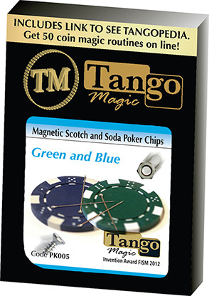 Magnetic Scotch and Soda Poker Chips by Tango PK005