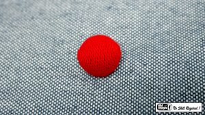 Crochet Ball 1 inch Single (Red) by Mr. Magic