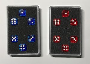 Perfect Prediction Dice Red (6 Dice) by Kreis