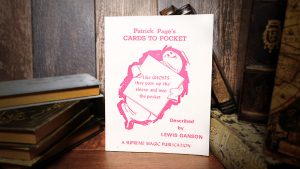 Patrick Page's Cards to Pocket by Lewis Ganson - Book