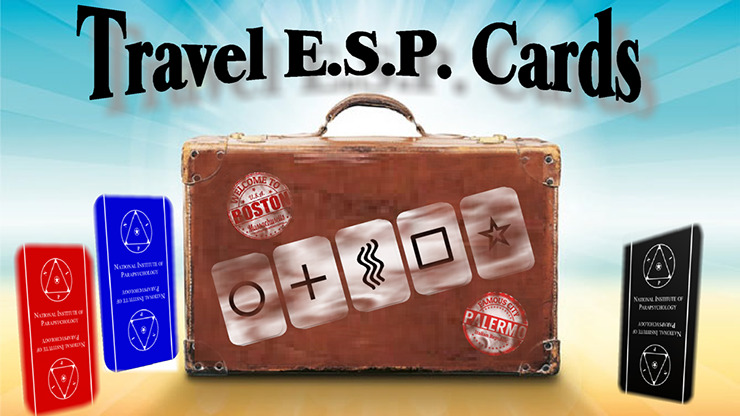 Travel ESP Cards Black by Paul Carnazzo