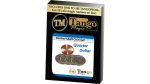Perfect Shell Coin Set Quarter Dollar (Shell and 4 Coins D0200) by Tango Magic