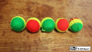 Crochet 5 Ball combo Set (1"/Multi Color) by Mr. Magic