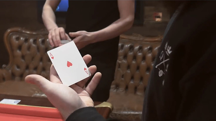 RB Coin Deck Ultra Red ( by Rob Bromley