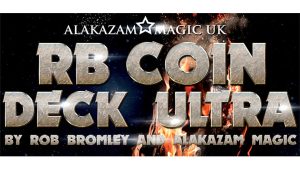 RB Coin Deck Ultra Red ( by Rob Bromley