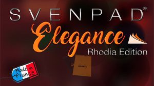 SvenPad® Elegance Rhodia® Edition (Single, Orange Cover)