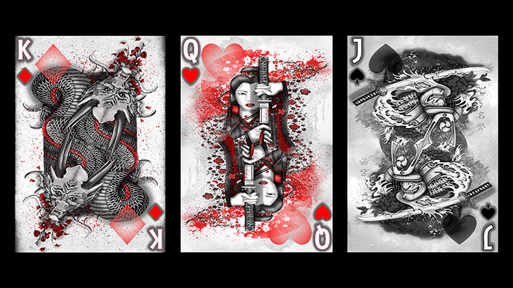 Silver Dragon (Standard Edition) Playing Cards by Craig Maidment