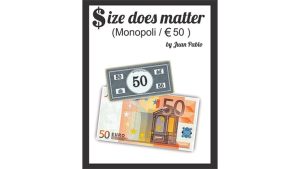 Size Does Matter MONOPOLY EURO by Juan Pablo Magic
