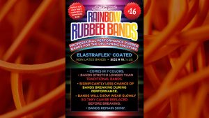 Joe Rindfleisch's SIZE 16 Rainbow Rubber Bands (Daniel Garcia - Orange Pack ) by Joe Rindfleisch
