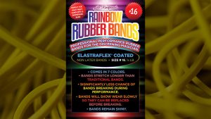 Joe Rindfleisch's SIZE 16 Rainbow Rubber Bands (Russell Leeds -Yellow ) by Joe Rindfleisch