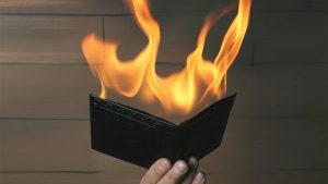 Fire Wallet by Tora Magic