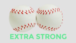 Strong Chop Cup Balls White Leather (Set of 2) by Leo Smetsers