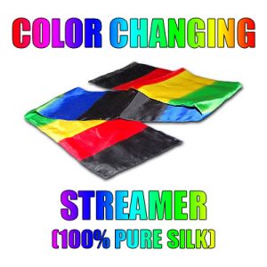 Color Changing Streamer 100% Silk by Vincenzo Di Fatta s
