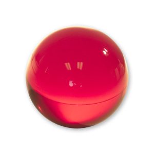 Contact Juggling Ball (Acrylic, RUBY RED, 70mm)