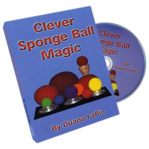 Clever Sponge Ball Magic by Duane Laflin - DVD
