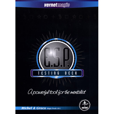 ESP Testing Deck (marked w/routines) by Vernet s