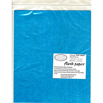 Flash Paper five pack(25x20cm) Blue