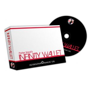 Infinity Wallet (w/DVD) by Peter Nardi & Alakazam s
