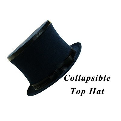 Top Hat Collapsible Premium Magic (Black)