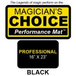 Professional Close-Up Mat (BLACK - 16x23) by Ronjo