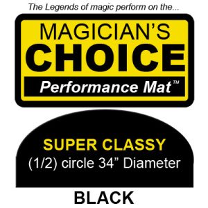 Super Classy Close-Up Mat (BLACK, 34 inch) by Ronjo