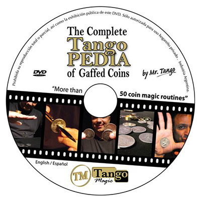 Strong Magnetic Half Dollar (w/DVD)(D0112) by Tango
