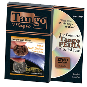 Copper and Silver Half Dollar 1964 (w/DVD) (D0140) by Tango s