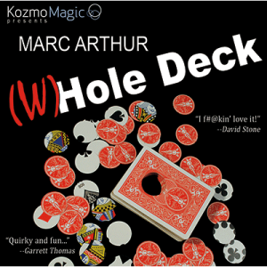 The (W)Hole Deck Red by Marc Arthur and Kozmomagic - DVD