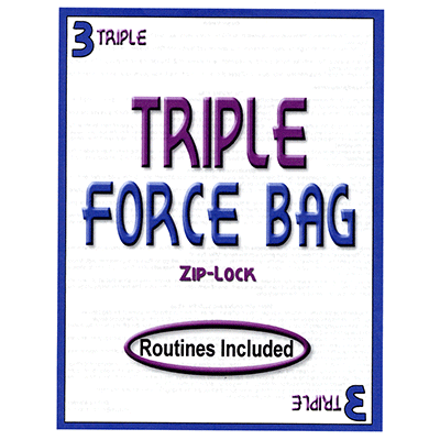 Triple Force ZIP LOCK Bag