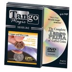 Tango Silver Line Copper and Silver Walking Liberty/English Penny (w/DVD) (D0120) by Tango