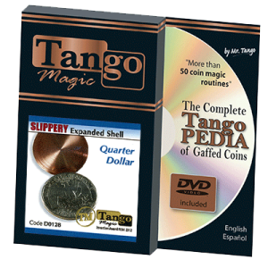 Slippery Shell Quarter (w/DVD)(D0128) by Tango Magic s
