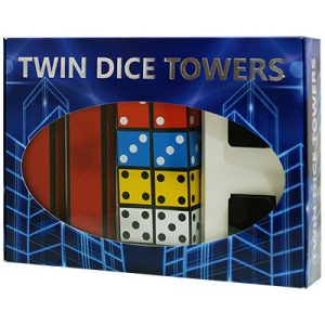 Twin Dice Towers by Joker Magic