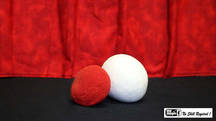 Ball to Dice (Red/White) by Mr. Magic